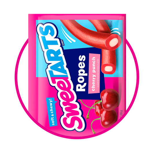 SWEETARTS ROPES CHERRY PUNCH BOLSA 255GR