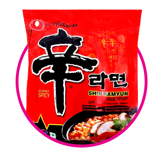 NONGSIM SHIN RAMYUN SPICY BOLSA 120G