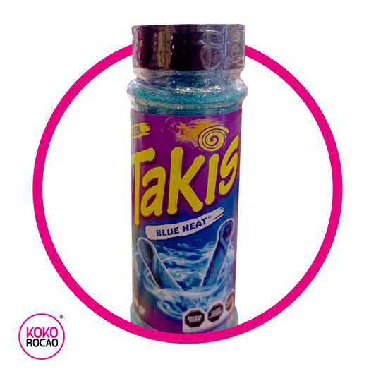 TAKIS POLVO BLUE HEAT BOTE&