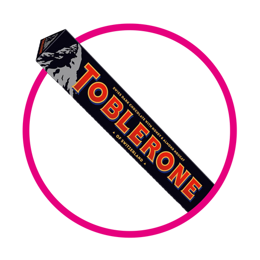 TOBLERONE DARK CHOCOLATE 100 GR