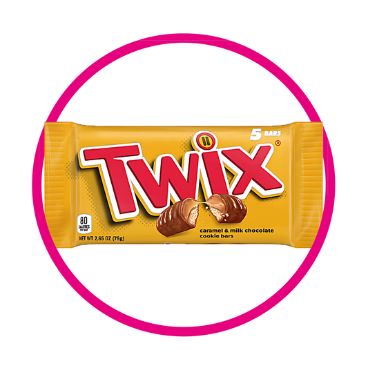 TWIX CARAMEL MILK CHOCOLATE PIEZA 75GR