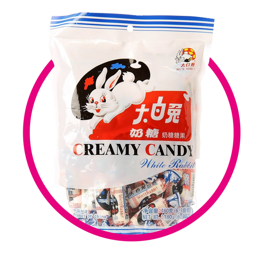 WHITE RABBIT CREAMY CANDY BOLSA 114GR