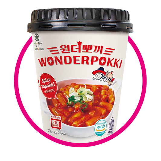 WONDERPOKKI SPICY TOPOKKO 120G