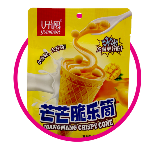 YUMMEET CRISPY CONE MANGO COOKIE BOLSA 64 GR