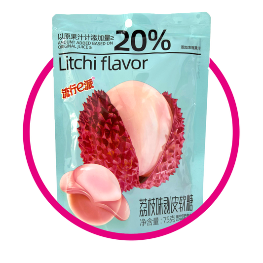 ePIE LYCHEE GUMMY BOLSA 75GR $%M