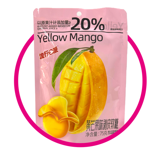 ePIE YELLOW MANGO GUMMY BOLSA 75GR $%M