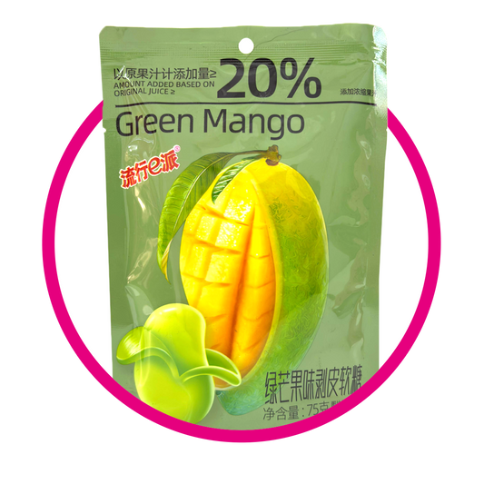 ePIE GREEN MANGO GUMMY BOLSA 75GR $%M