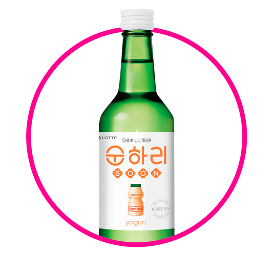 SOJU YOGURT ALCHOLICA BOTELLA 360ML $%M