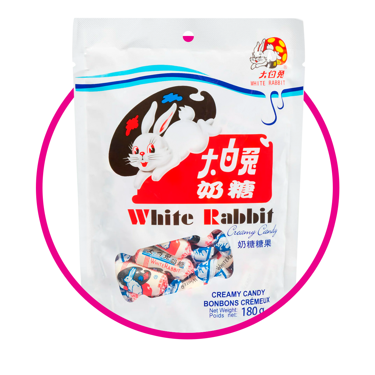 WHITE RABBIT BOLSA 180G